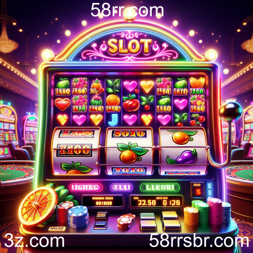 A Emoção das Máquinas Slots no 58rr.com
